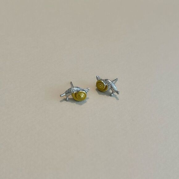 Snail earrings N1051 - Picture 2 of 4